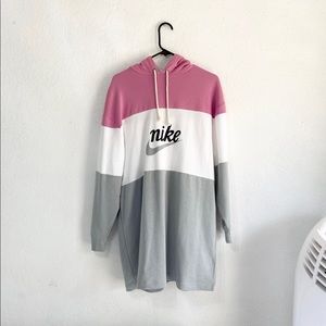 NEW!!!OVERSIZED NIKE HOODIE DRESS